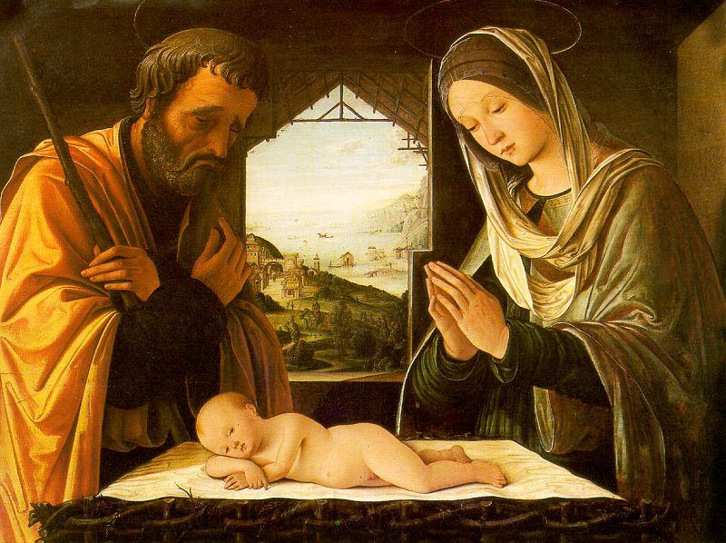 Lorenzo  Costa Nativity Spain oil painting art